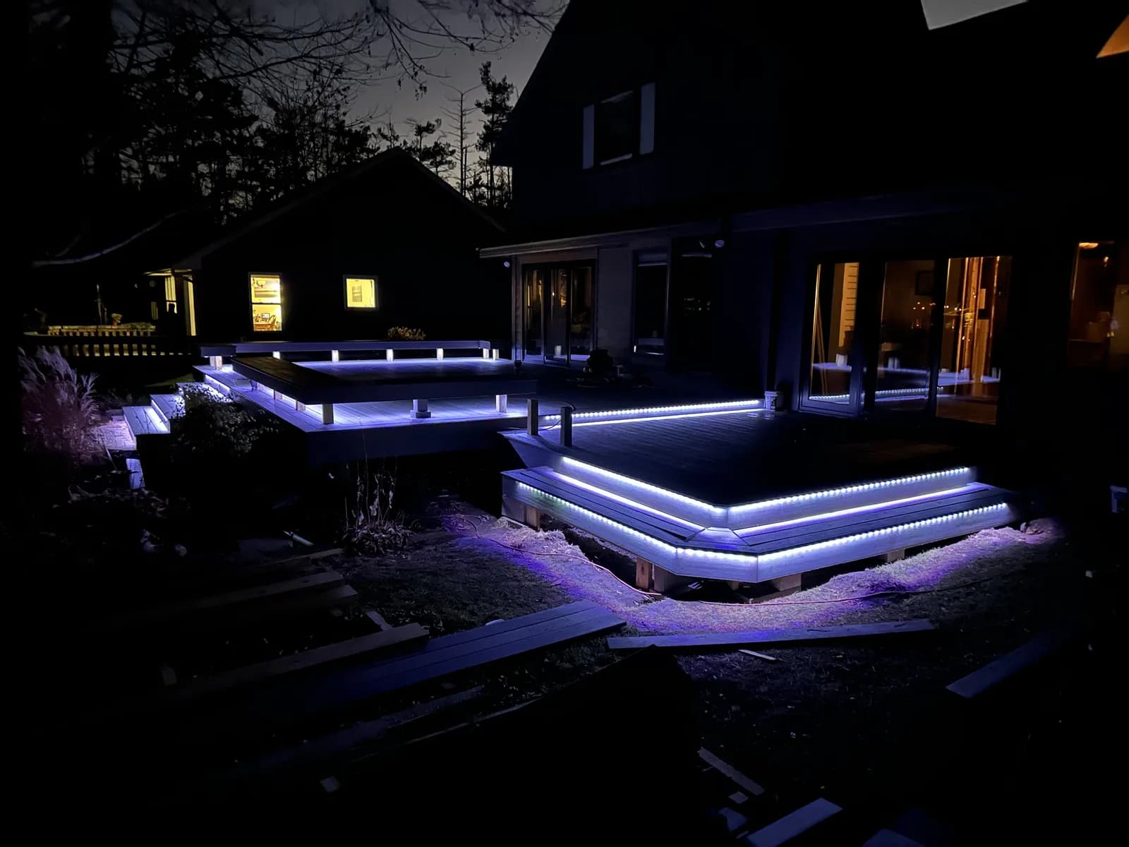 Shawano Composite Deck TechFive Lighting 1