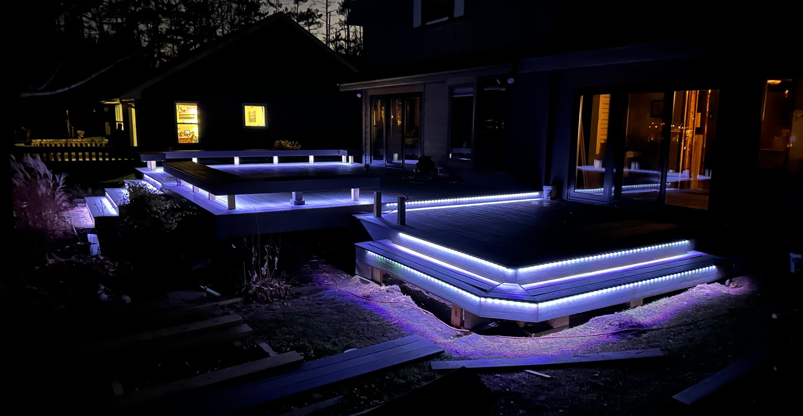 Shawano Composite Deck TechFive Lighting 2