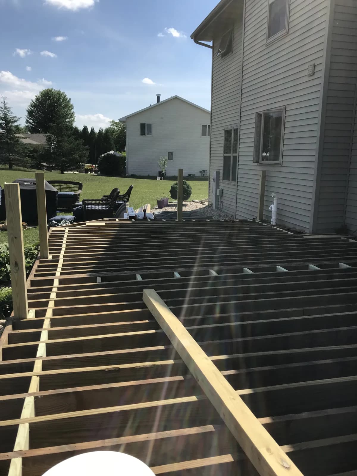 Greenville Deck Blocking Frame Update