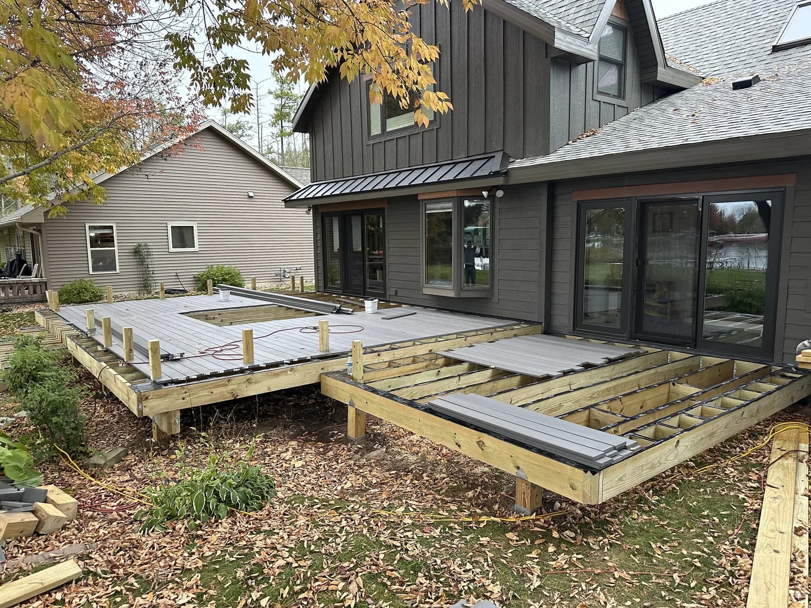 Shawano Deck Progressphoto