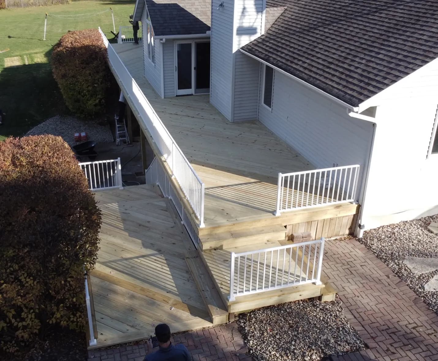 Waupaca Multi-Level Deck 2X8 Decking
