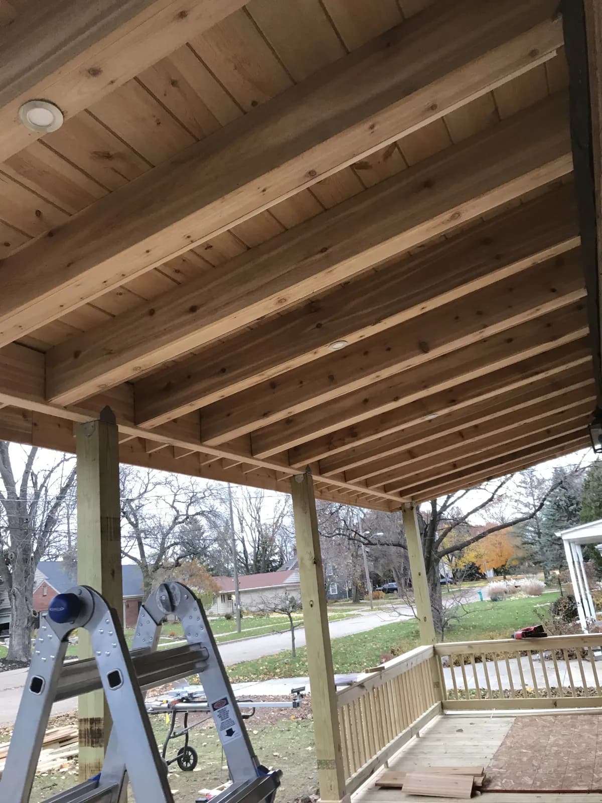 Porch Ceiling Finish 2