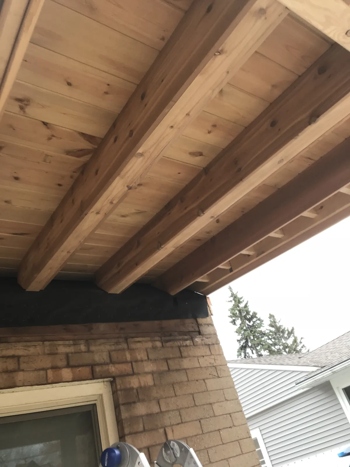 Porch Ceiling Finish