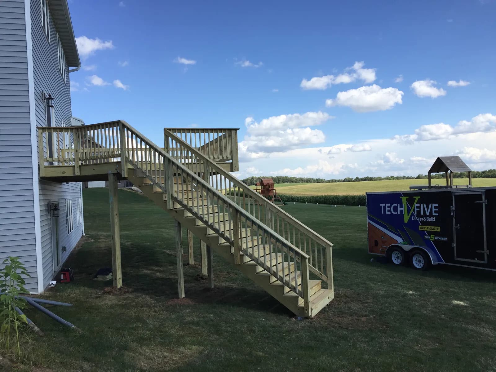 Greenville Wood Deck 3