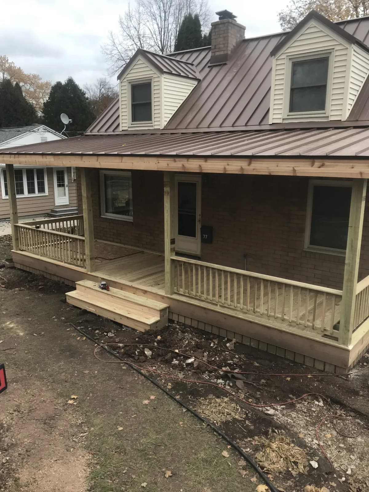 Appleton Wood Porch Complete