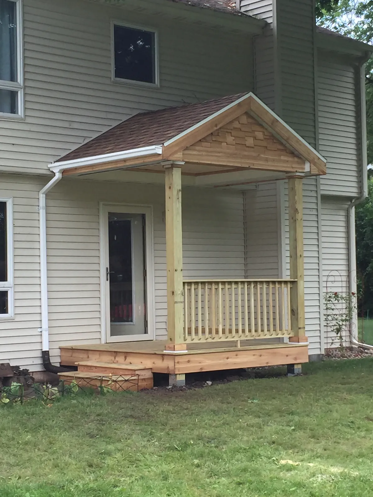 Oshkosh Wood Porch 1
