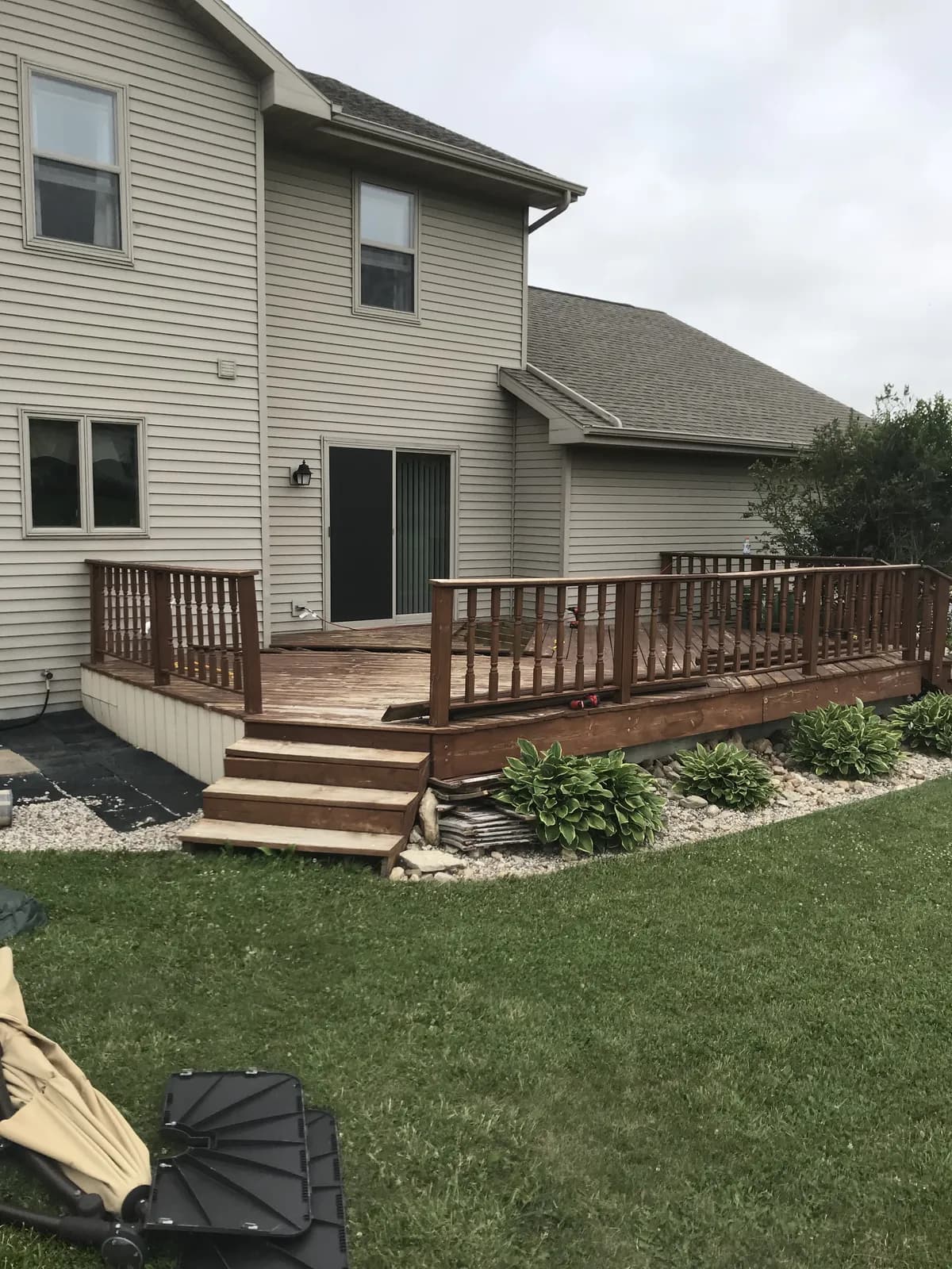 Greenville Deck Before 2