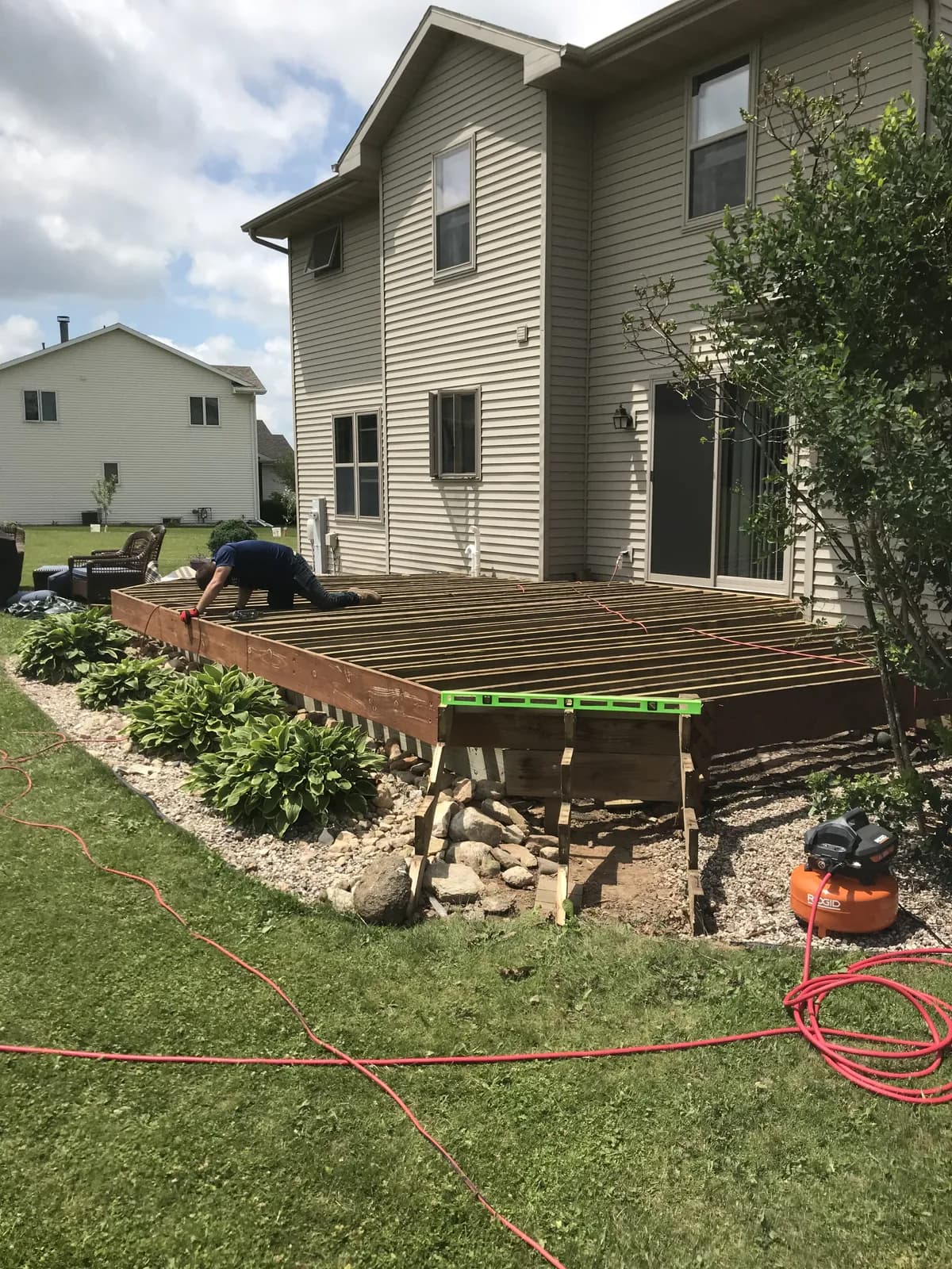 Greenville Demo Deck Frame 2