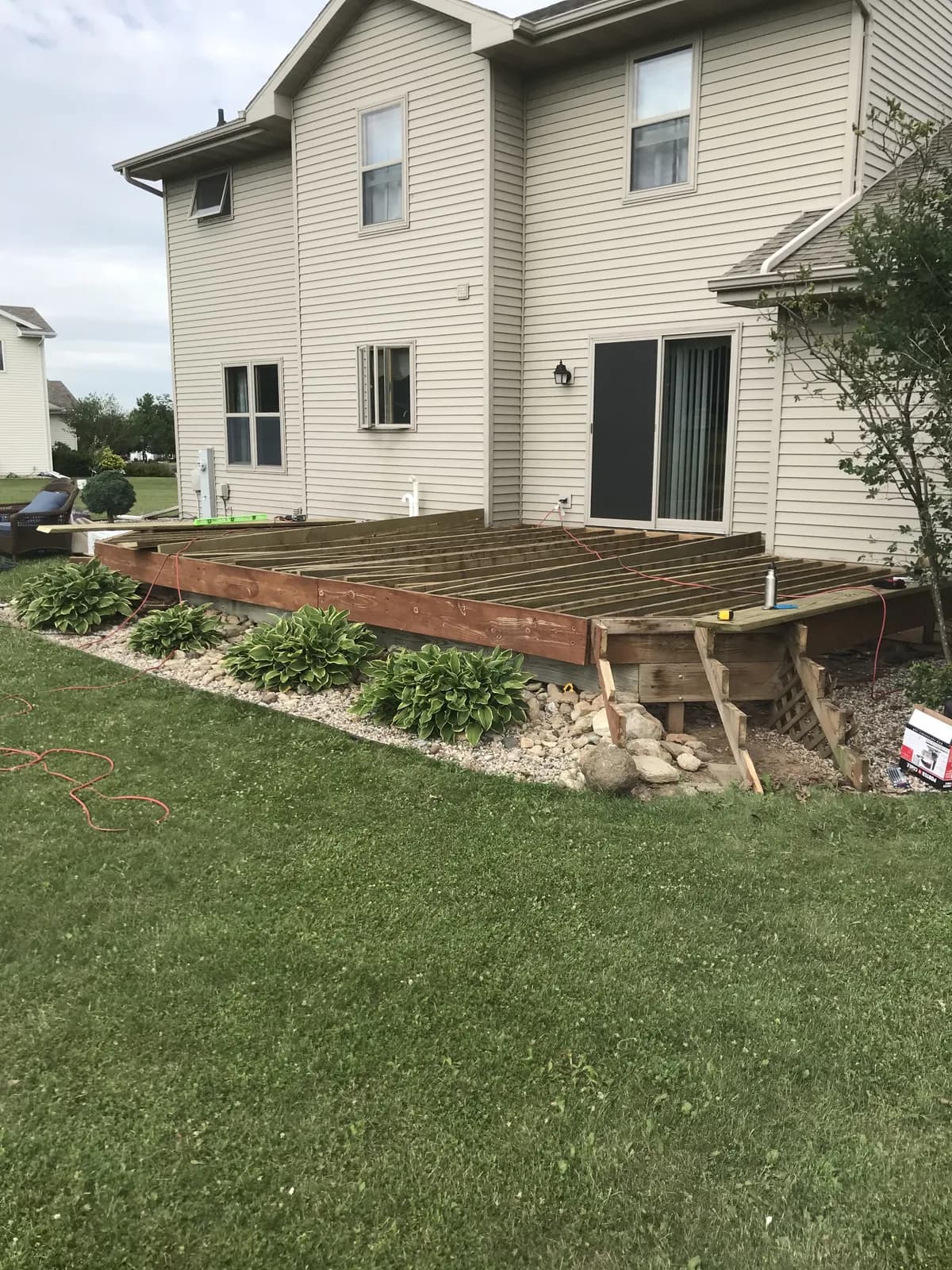 Greenville Demo Deck Frame