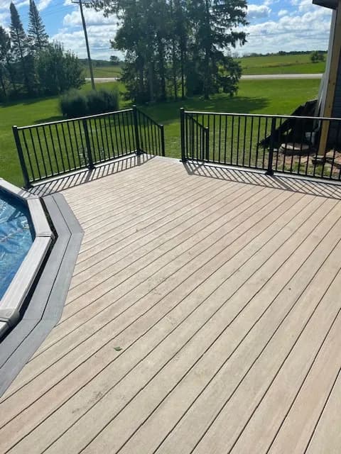 Black Creek AZEK Pool Deck 1