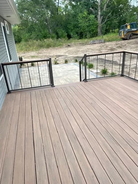 Oshkosh AZEK TimberTech Verticable Rail