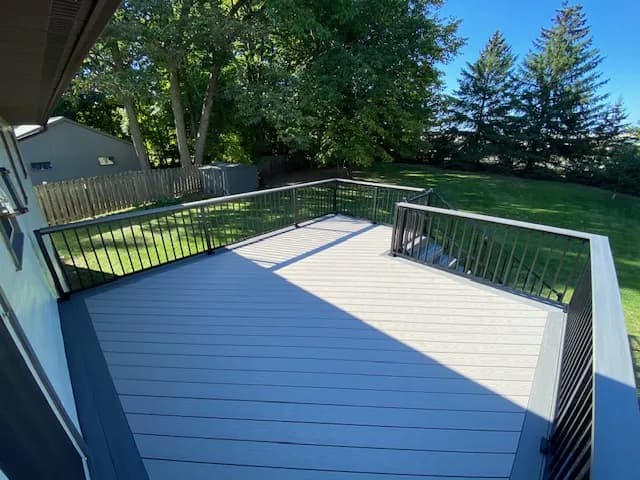 Appleton Composite Deck 45-Degree Decking