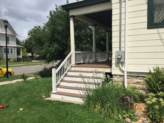 Fond du Lac Composite Porch Remodle Other
