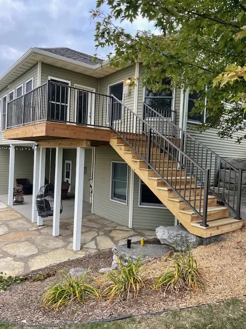 Hybrid Deck Aluminum Railing Shiocton