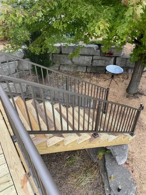 Hybrid Deck Stairs Shiocton