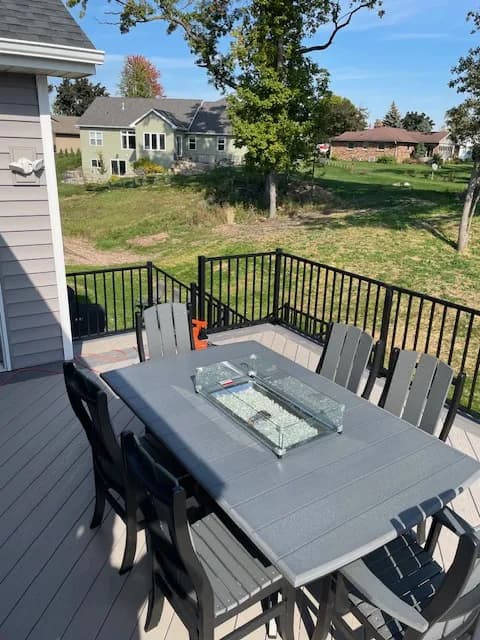 Kimberly Timber Tech Deck Construction Aluminum Railing