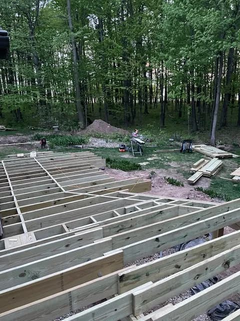 Dale Timber Tech Deck Framing