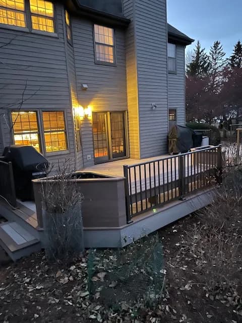 Oshkosh TimberTech AZEK Deck Remodel