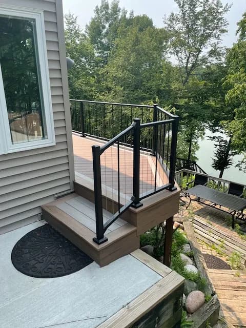 Appleton TimberTech Deck Build Appelton