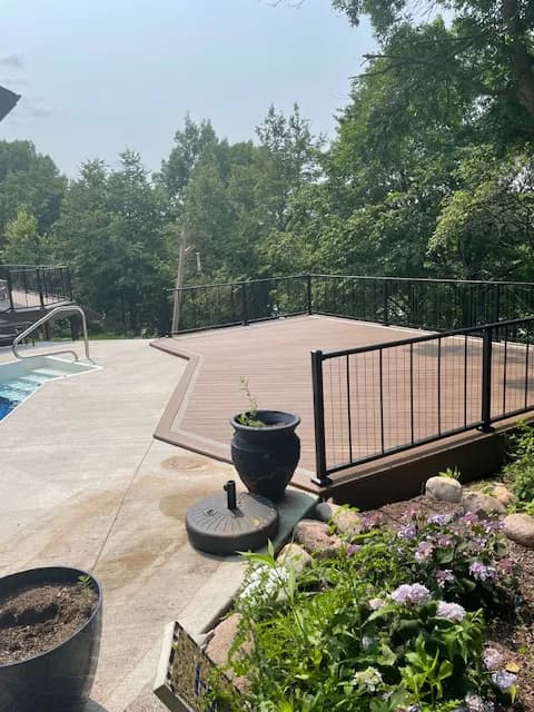 Appleton TimberTech Deck Build Multi-Width Decking