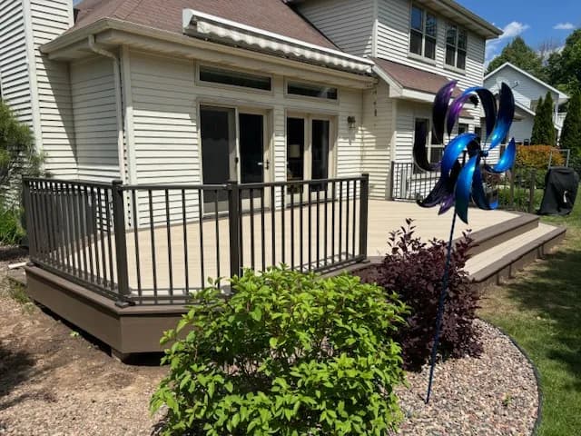 Neenah TimberTech Deck Construction