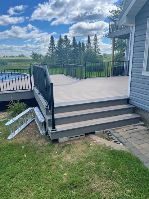 Black Creek TimberTech Deck Multi-Level