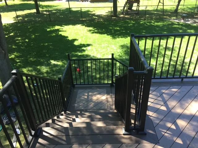 Oshkosh TimberTech Deck Staircase