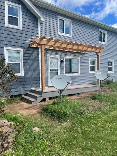 Black Creek TimberTech Front Porch