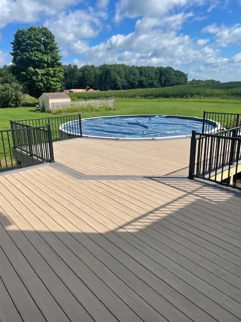 Black Creek TimberTech Multi-Level Deck