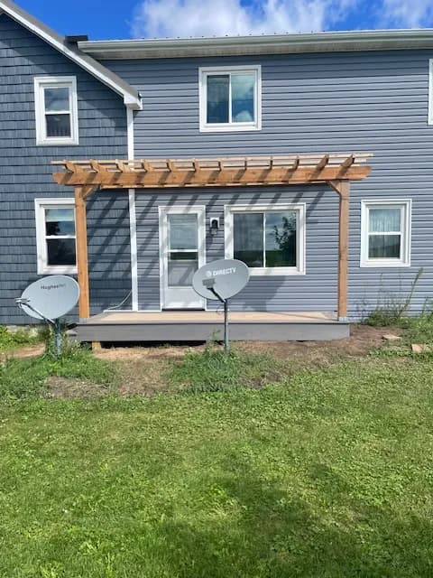 Black Creek TimberTech Porch Pergola 1