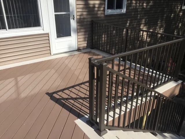 Oshkosh Timertech Deck Construction