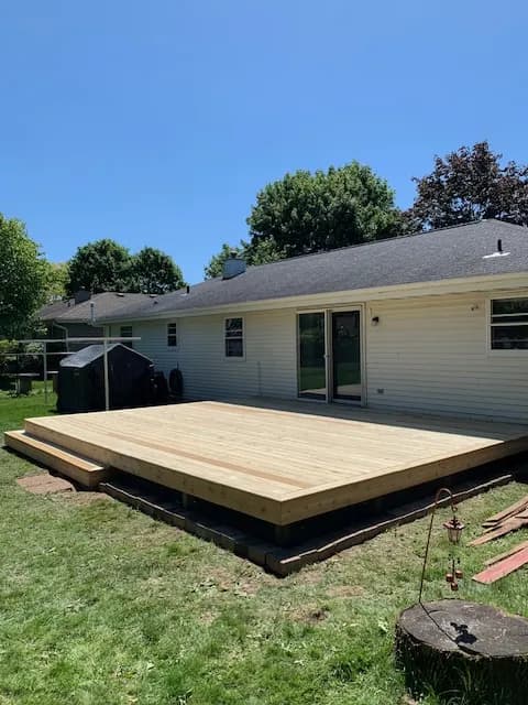 Appleton Wood Deck Remodel Appleotn