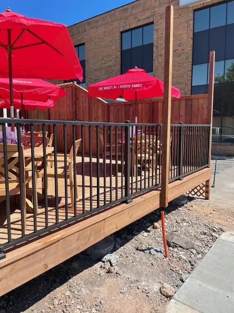 Menasha Wood Hybrid Deck