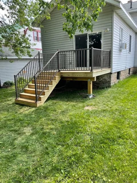 Oshkosh Wood Hybrid Deck