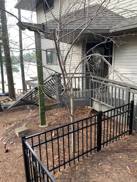 Waupaca Demo Multi-Level Lake Deck