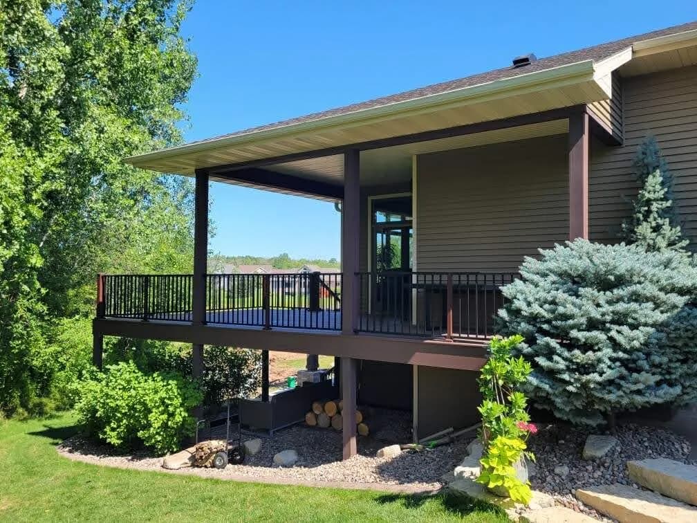 Greenville Covered Deck