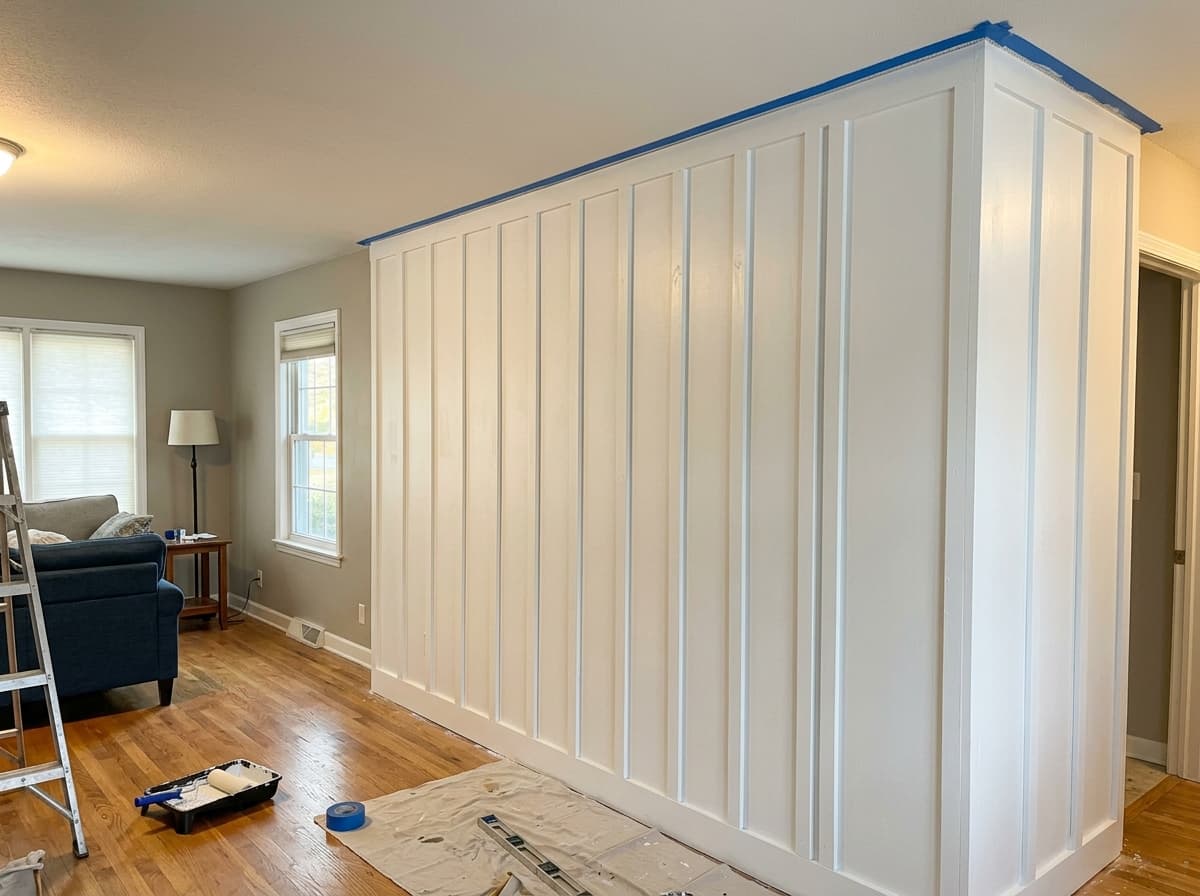 Board & Batten Accent Wall